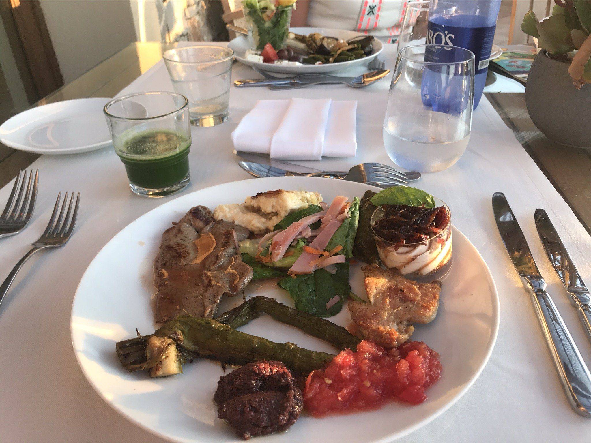 Familienhotel Kreta Abendessen