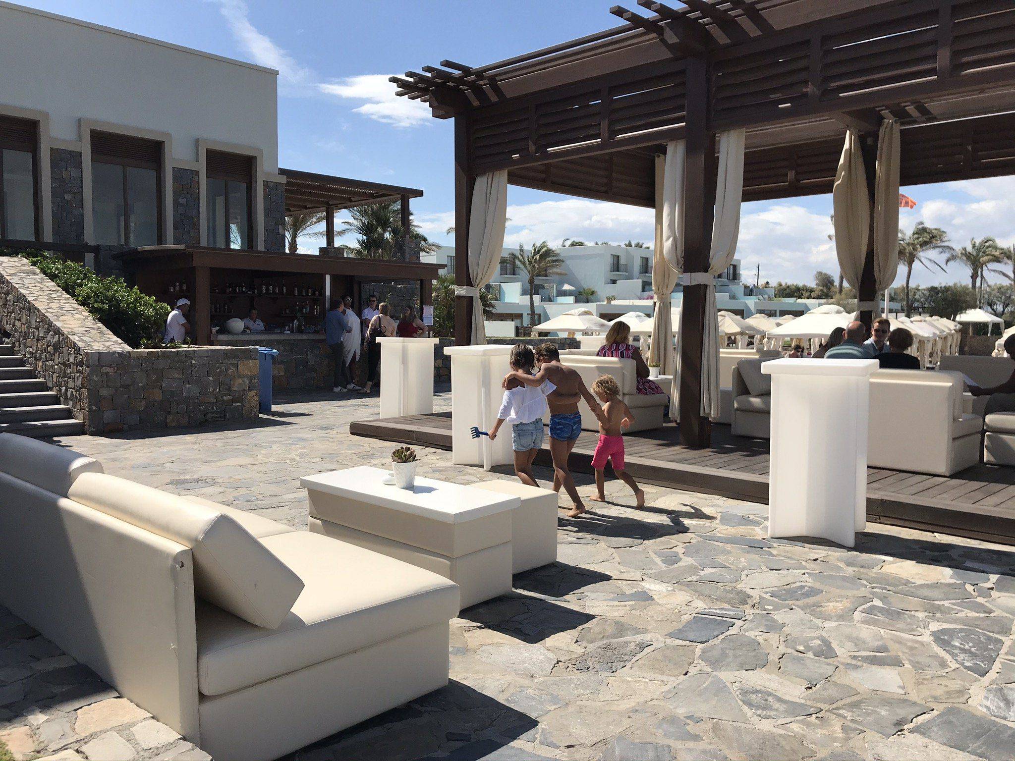 Grecotel Amirandes Lounge Bereich