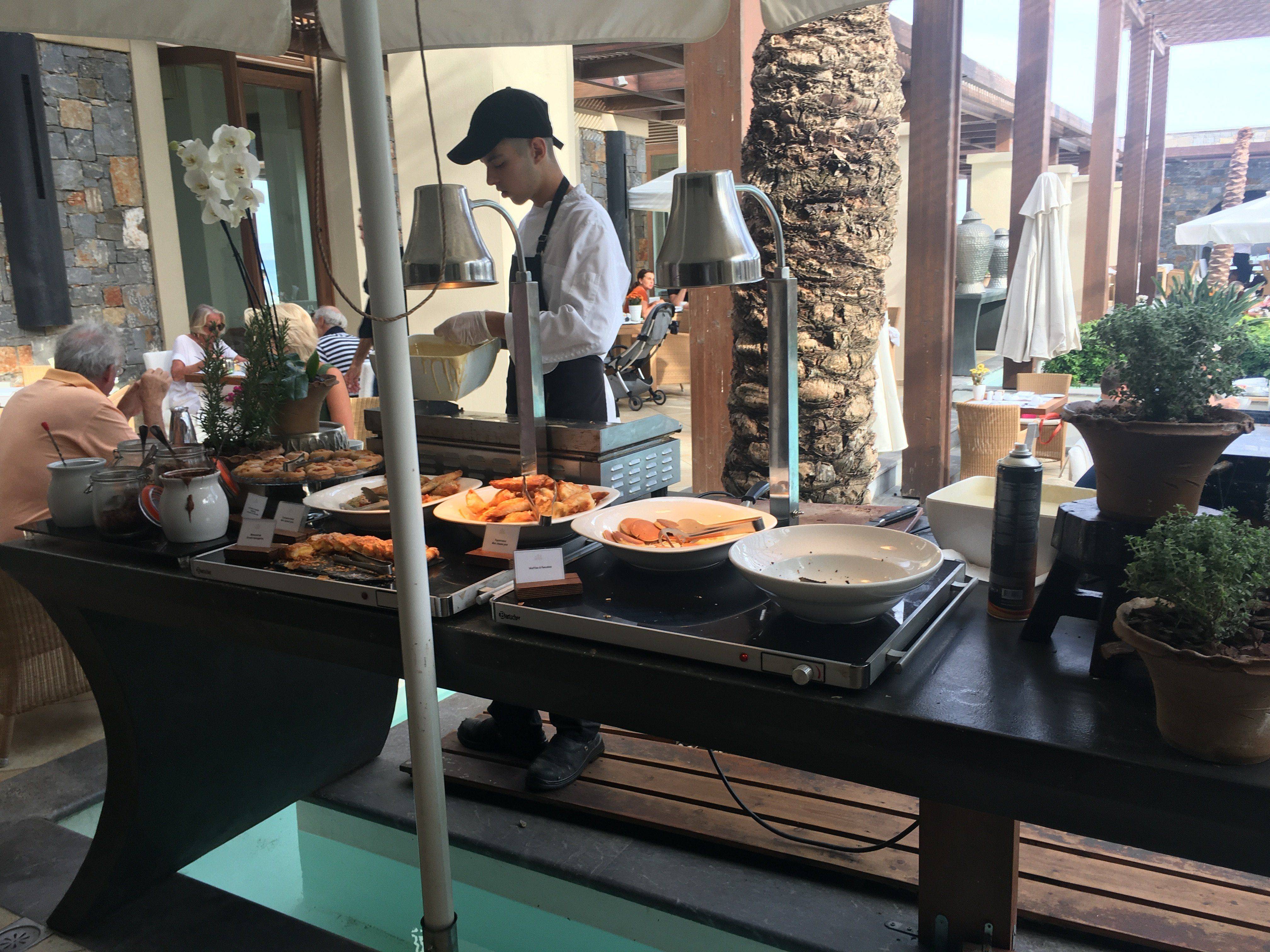 Fmilienhotel Kreta Live Cooking