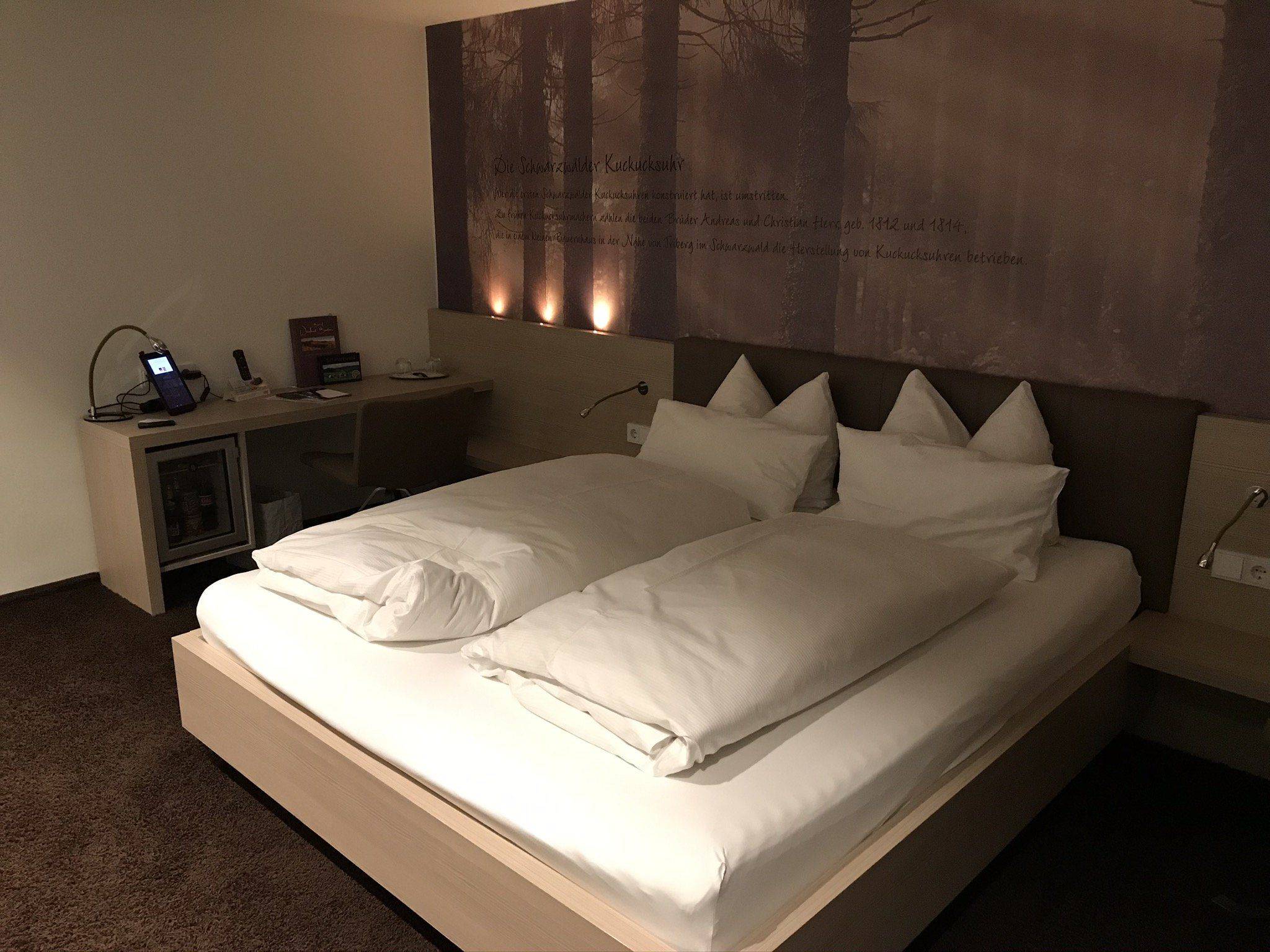 Familienurlaub Schwarzwald Kirnbacher Hof Familienzimmer Doppelbett