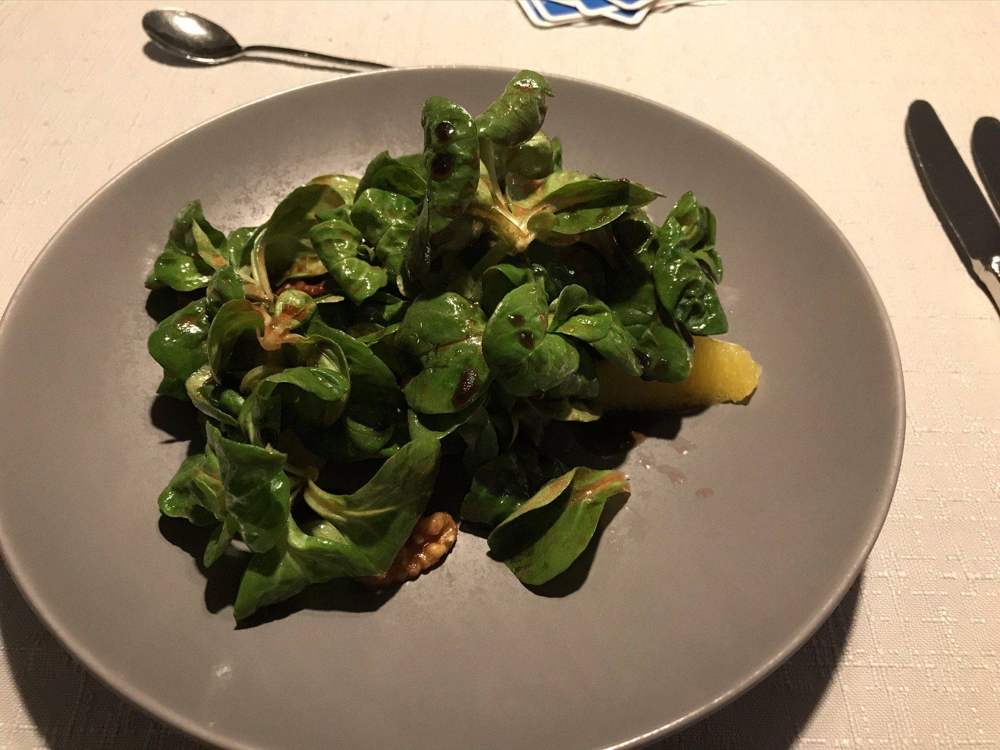 Kirnbacher Hof Salat zum Abend Menue