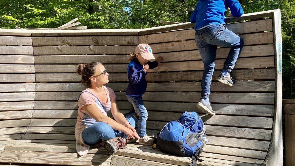 Wanderung Nordschwarzwald Wildnispfad auf dem Adlerhorst