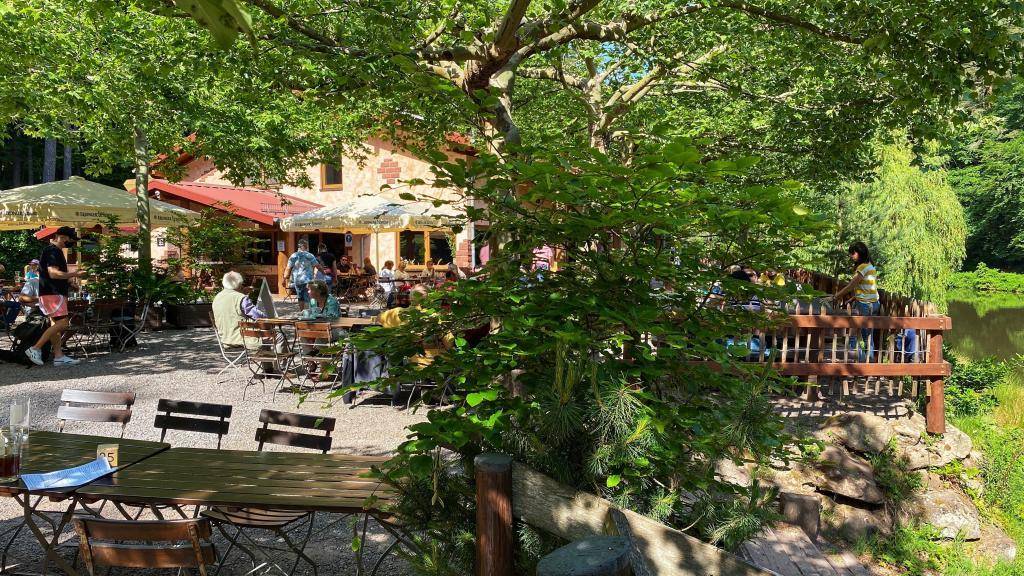 Paddelweiher Biergarten
