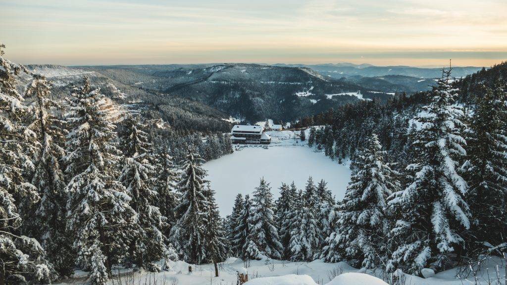 Mummelsee Hotel Schwarzwald Winter