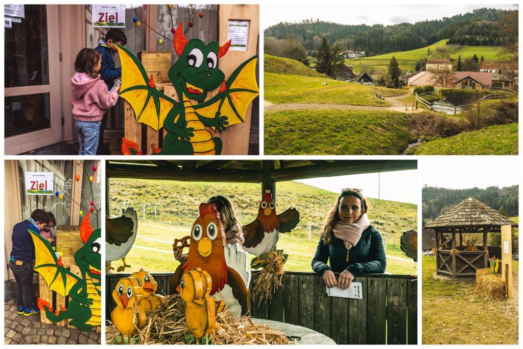 Wandern Ostern Familie