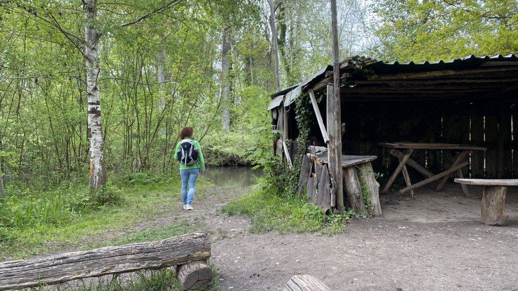 Hütte Insel Meißenheim