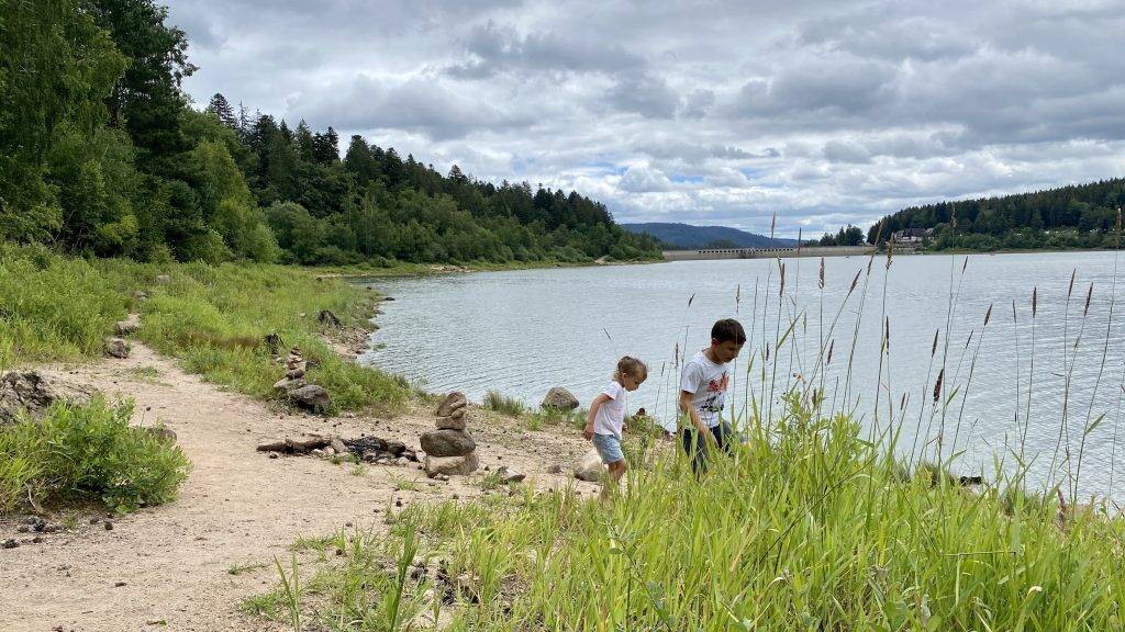 Wasserspielplatz Schwarzenbach Talsperre