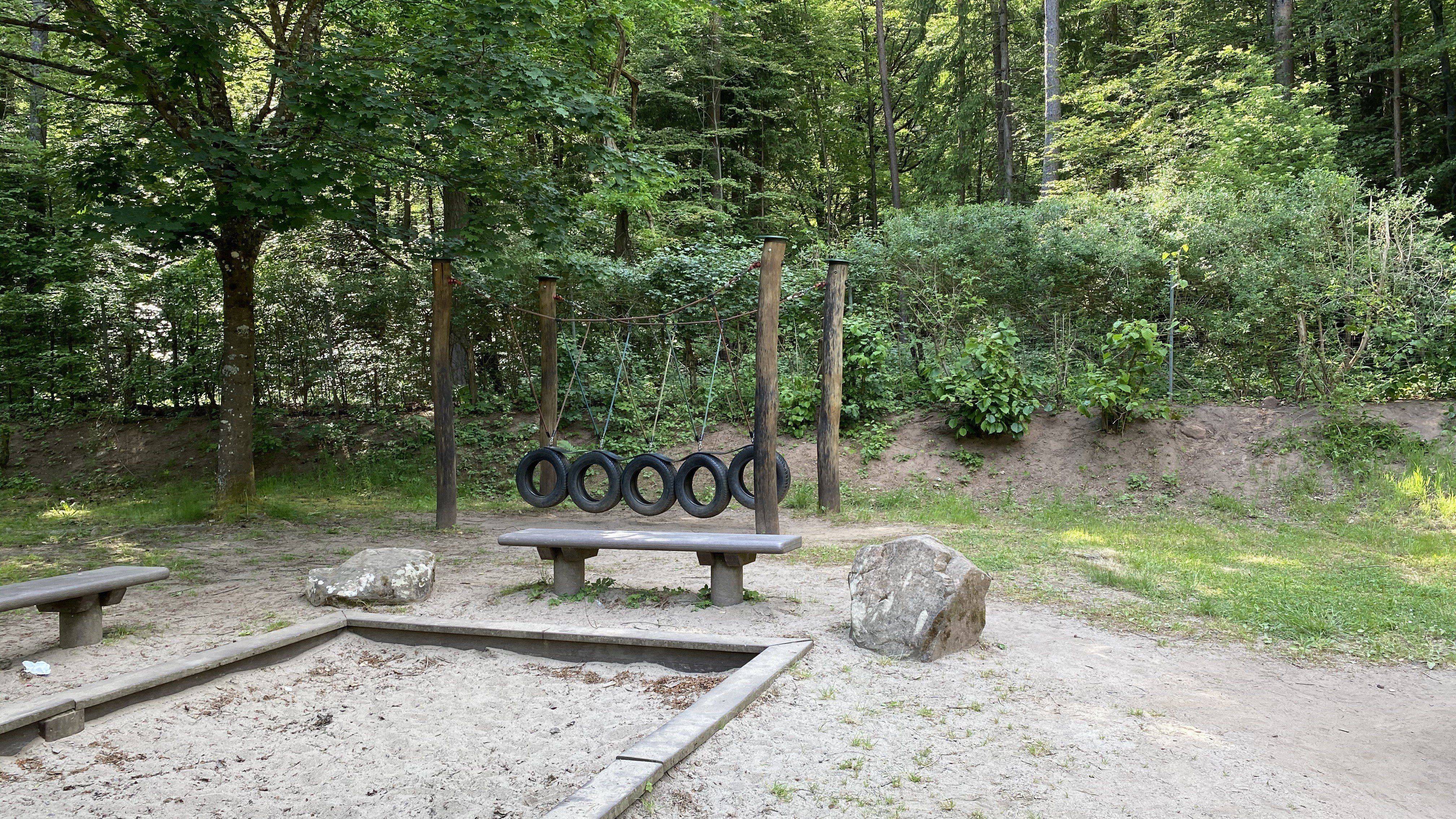 Paddelweiher Sandkasten
