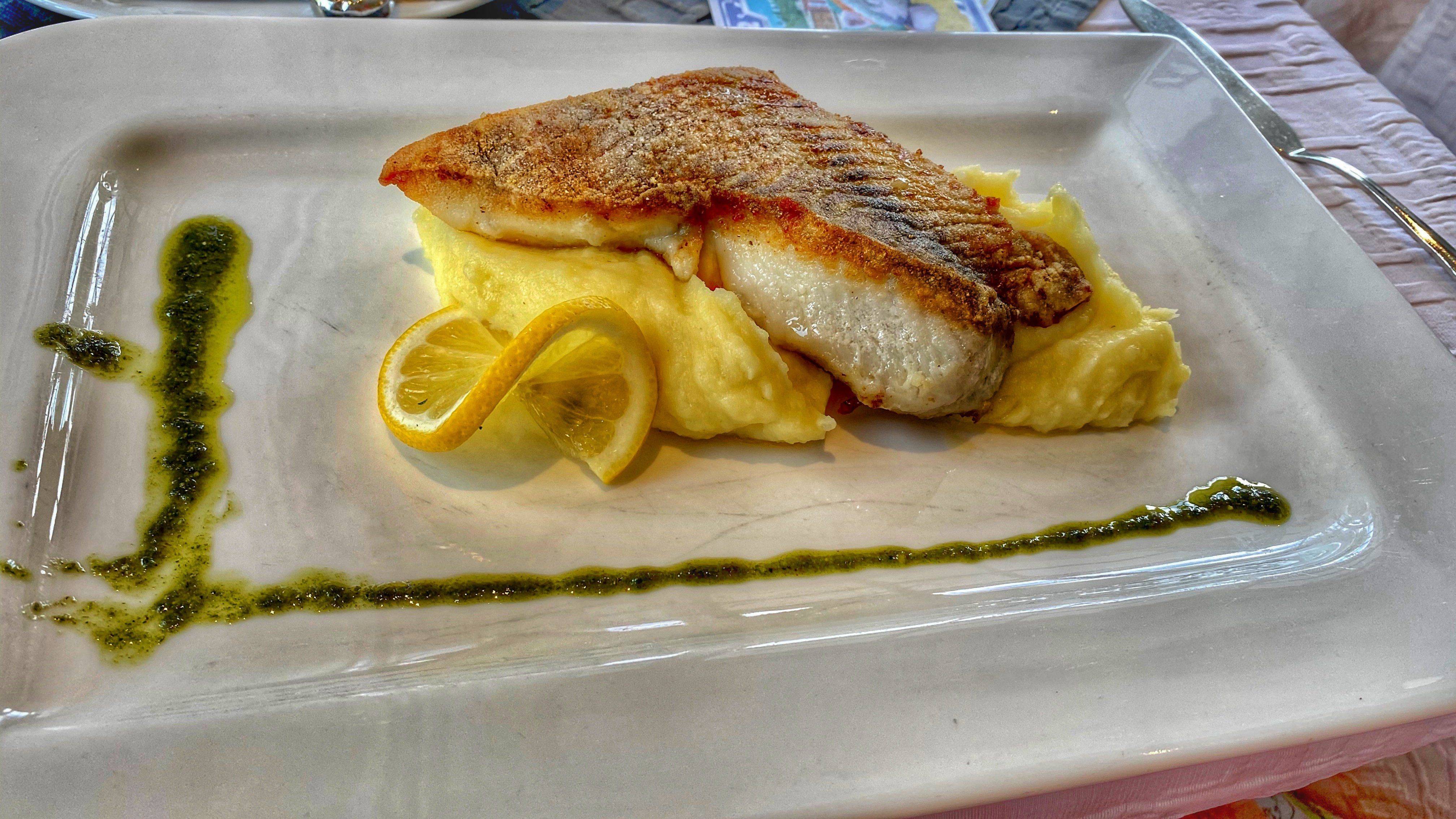 Fischgericht Restaurant Knudsen