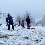 Rodeln Kinder Kaltenbronn Schwarzwald