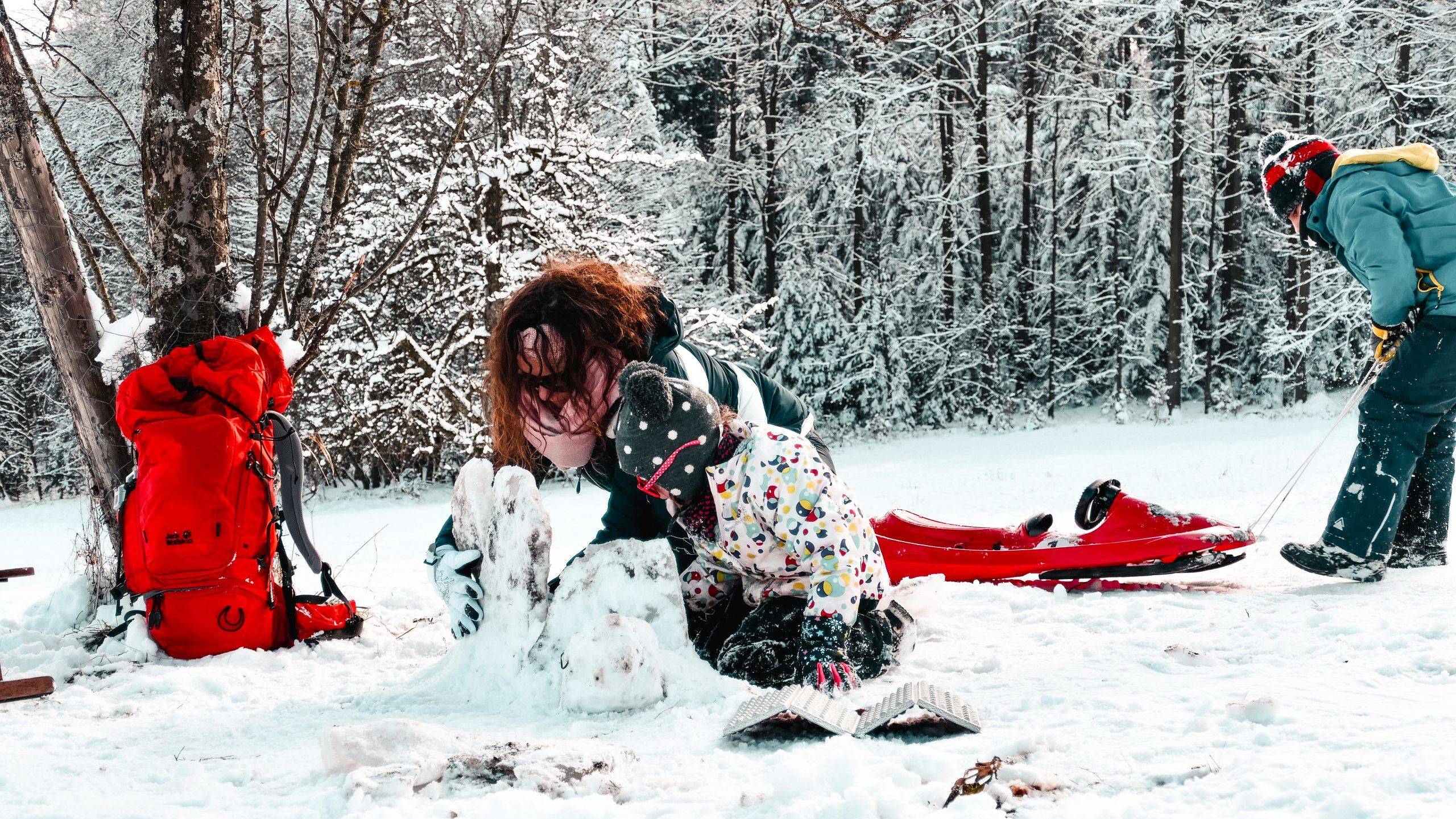 Iglu Kinder Winter