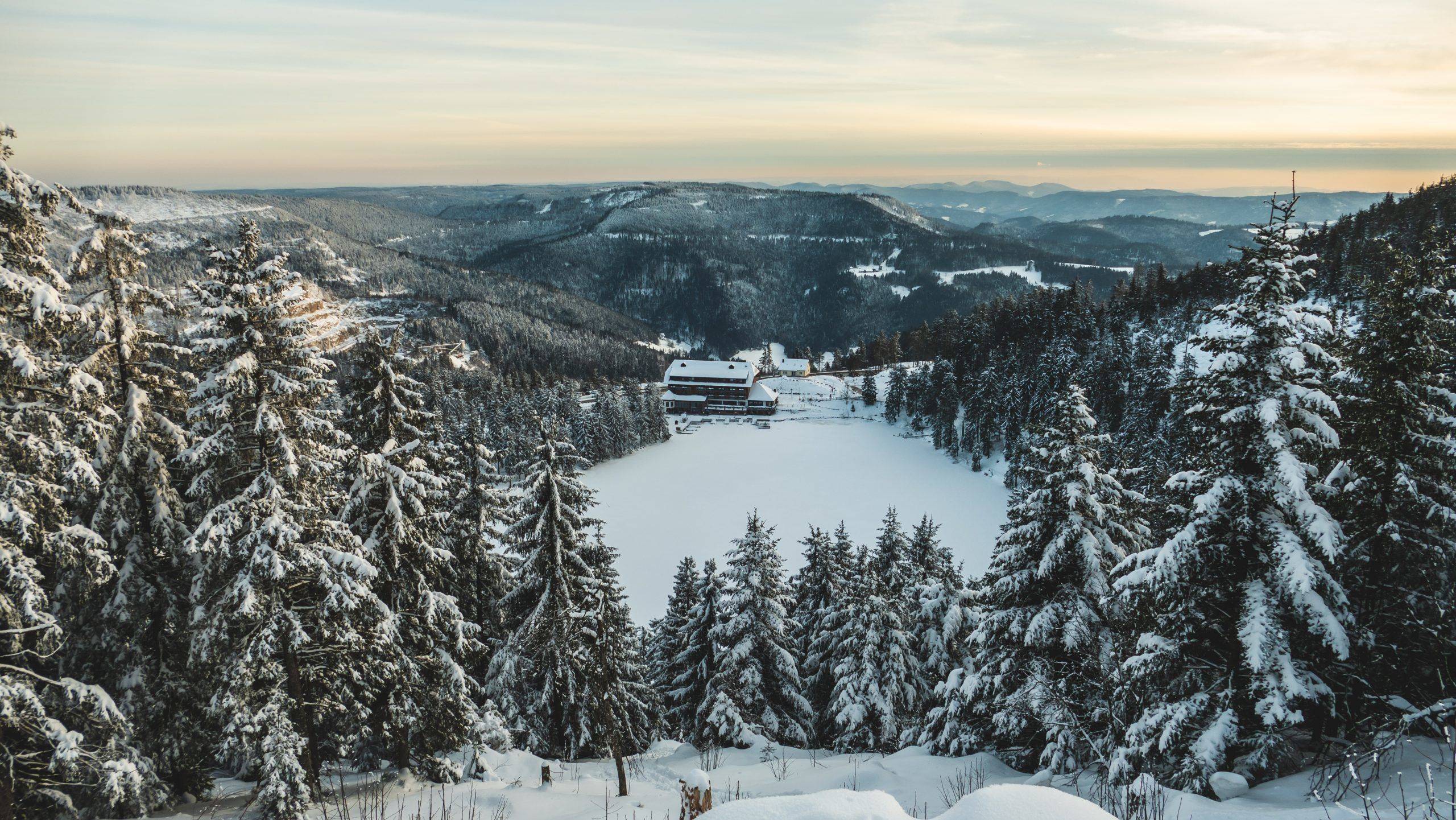 Mummelsee Hotel Schwarzwald Winter