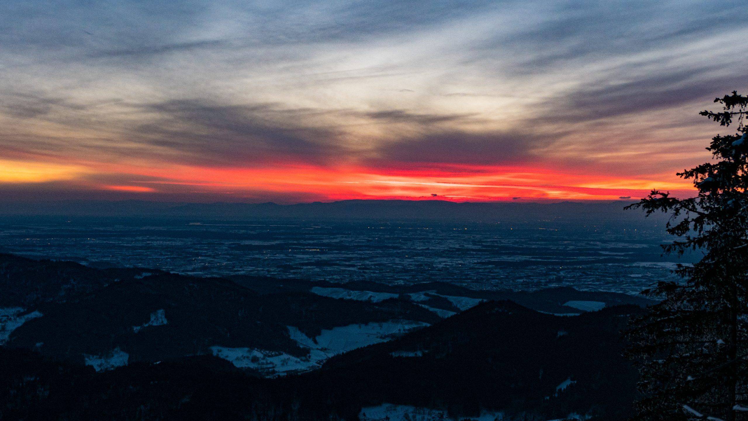 Blaue Stunde Schwarzwald