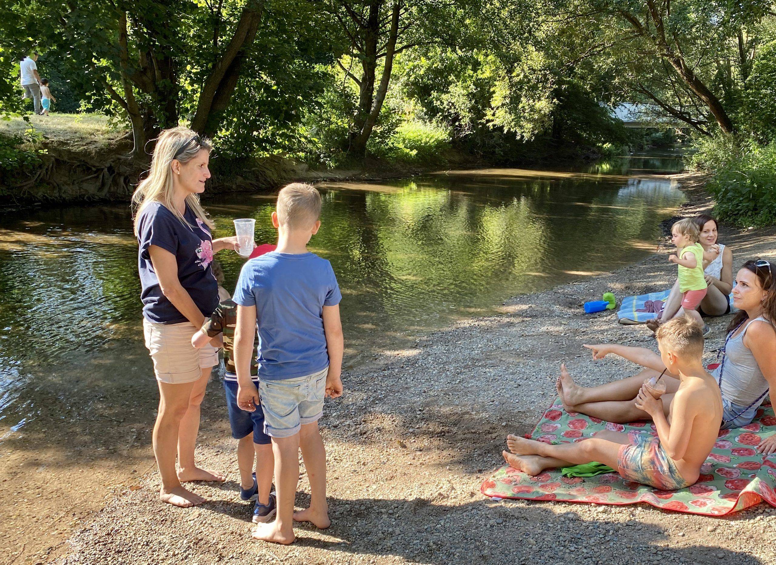 Albufer Wasser Karlsruhe