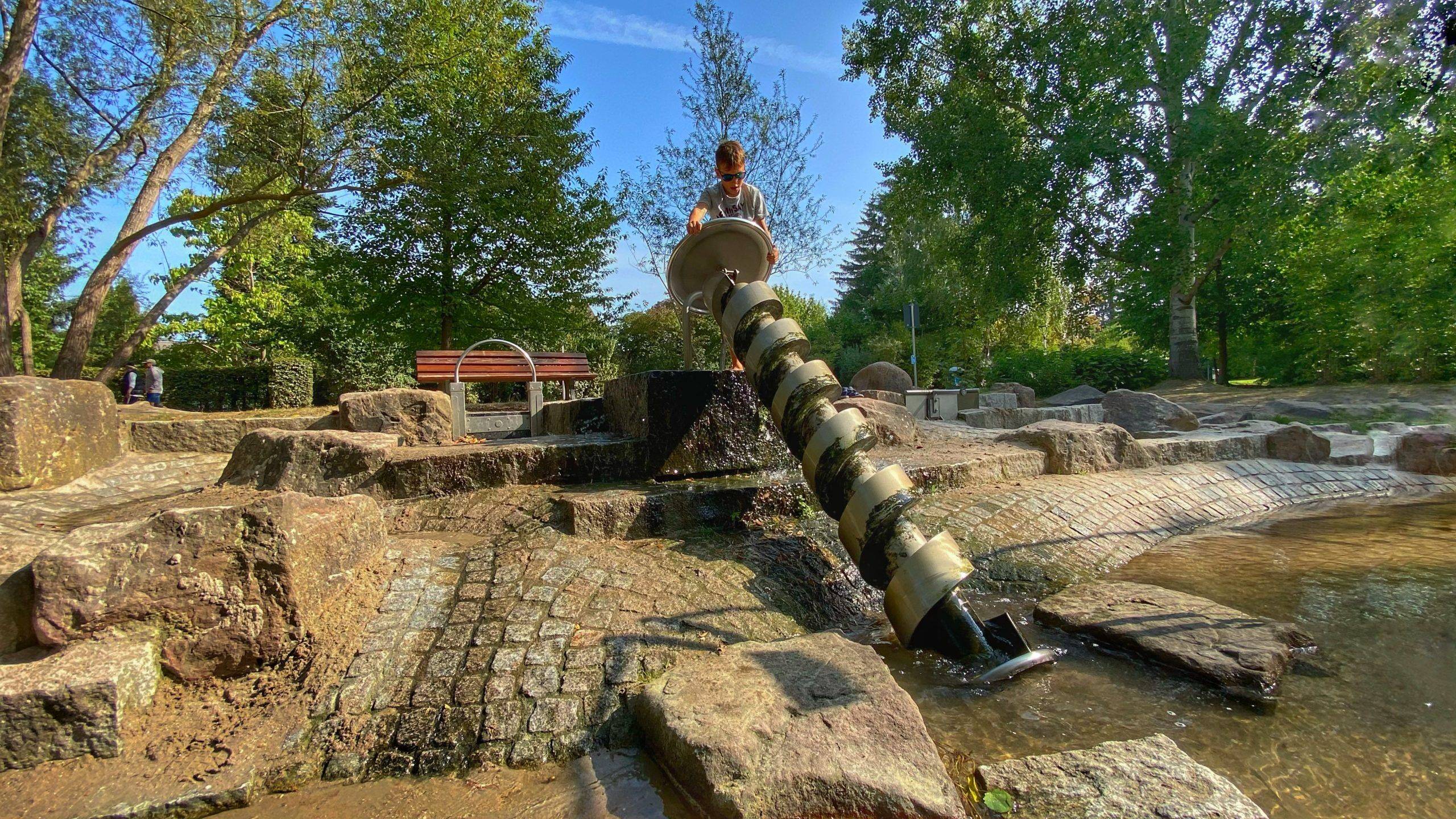 Archimedische Spirale Horbachpark