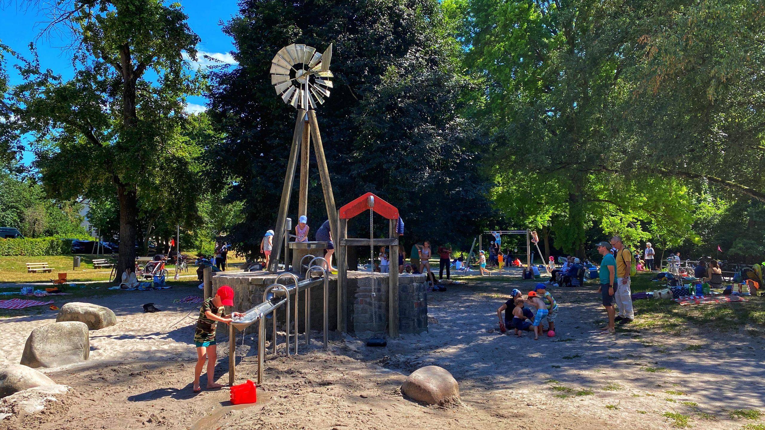 Karlsruhe Wasserspielplatz Dammerstock
