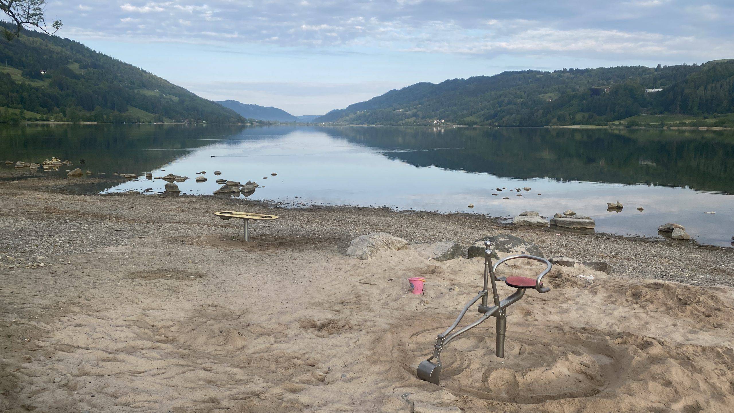Strand Kinder Alpsee