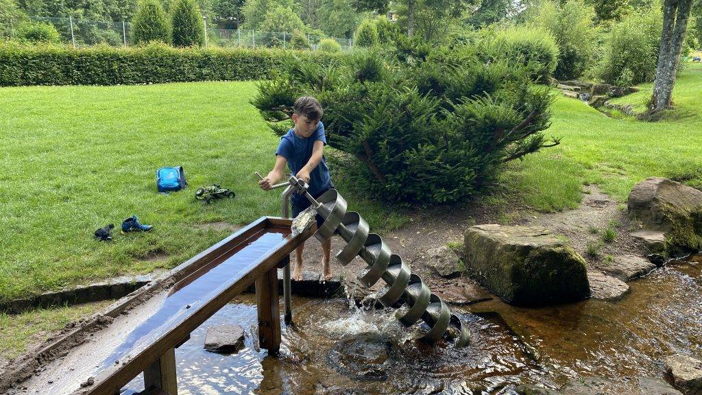 Wasserspielplatz Kurpark Bad Wildbad