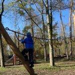 Kletter Parcours Waldspielplatz Turmberg