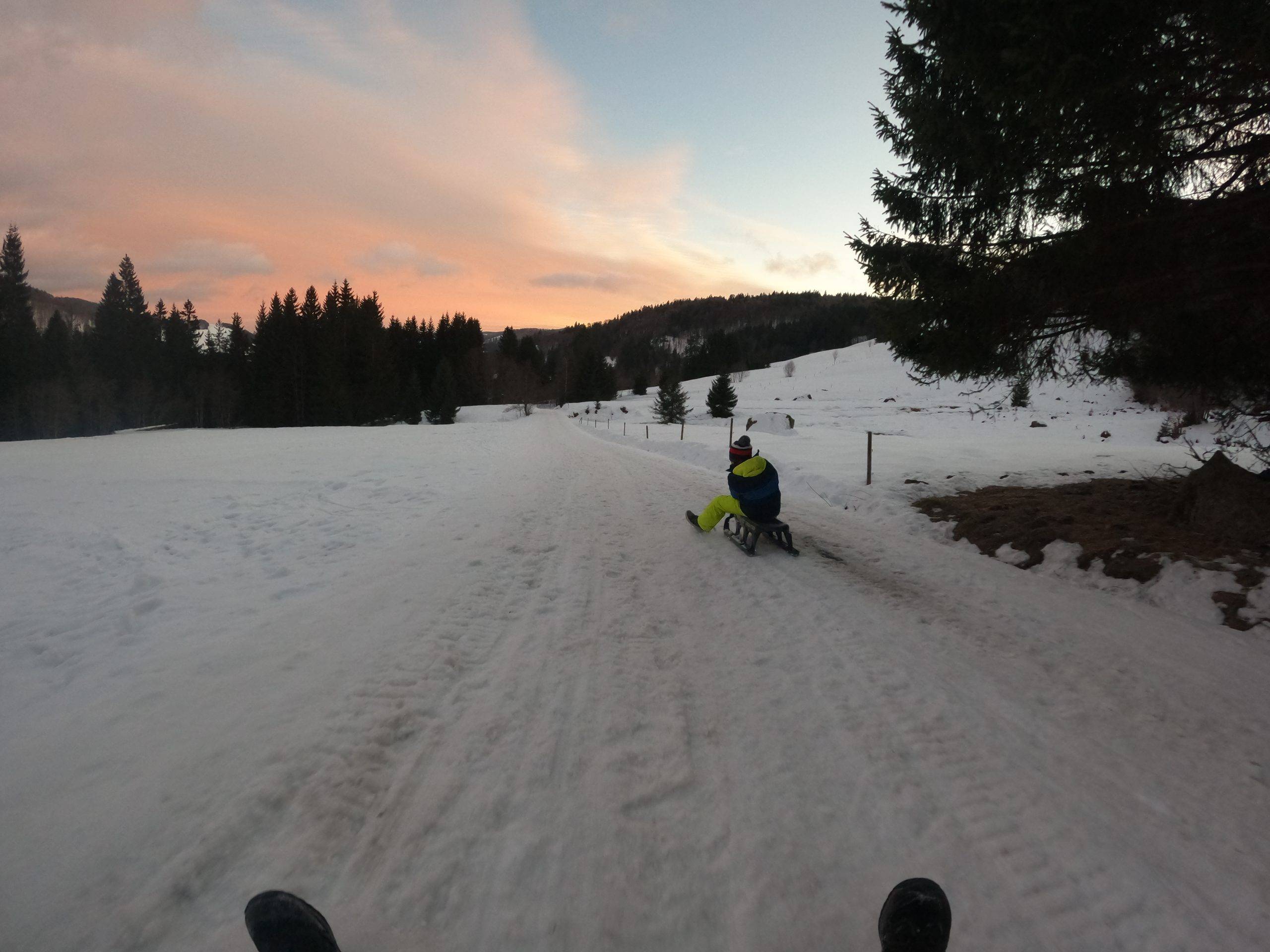 Krunkelbachhütte Bernau Rodeln