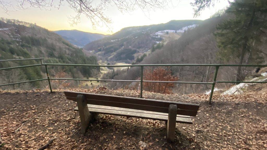 Aussichtsbank Todtnauer Wasserfälle