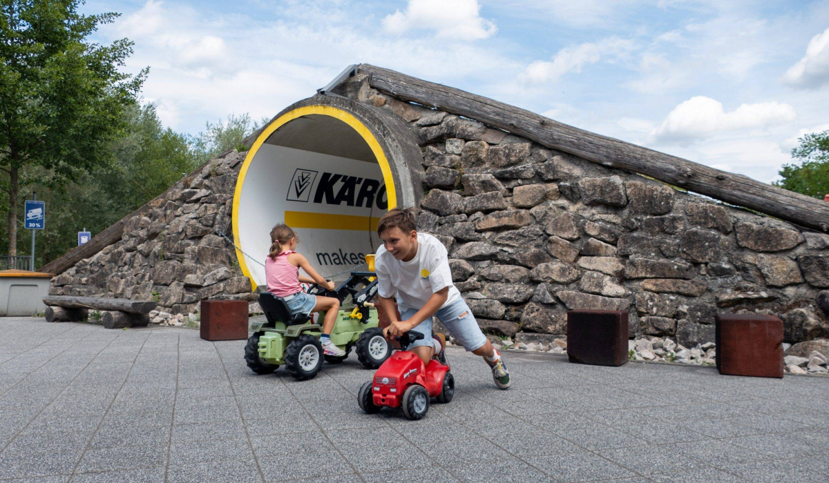 Außenparcours Bobboycar Unimogmuseum