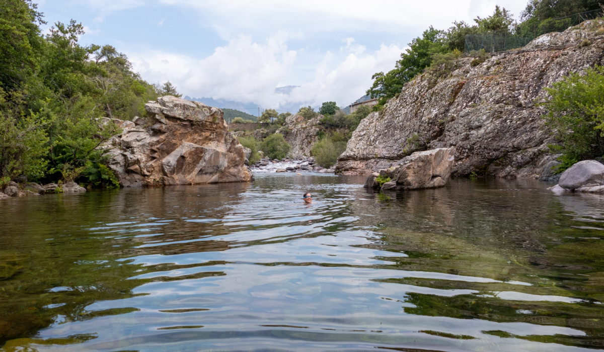 Fango Fluss Korsika