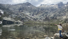 Lac de Melu mit Kindern