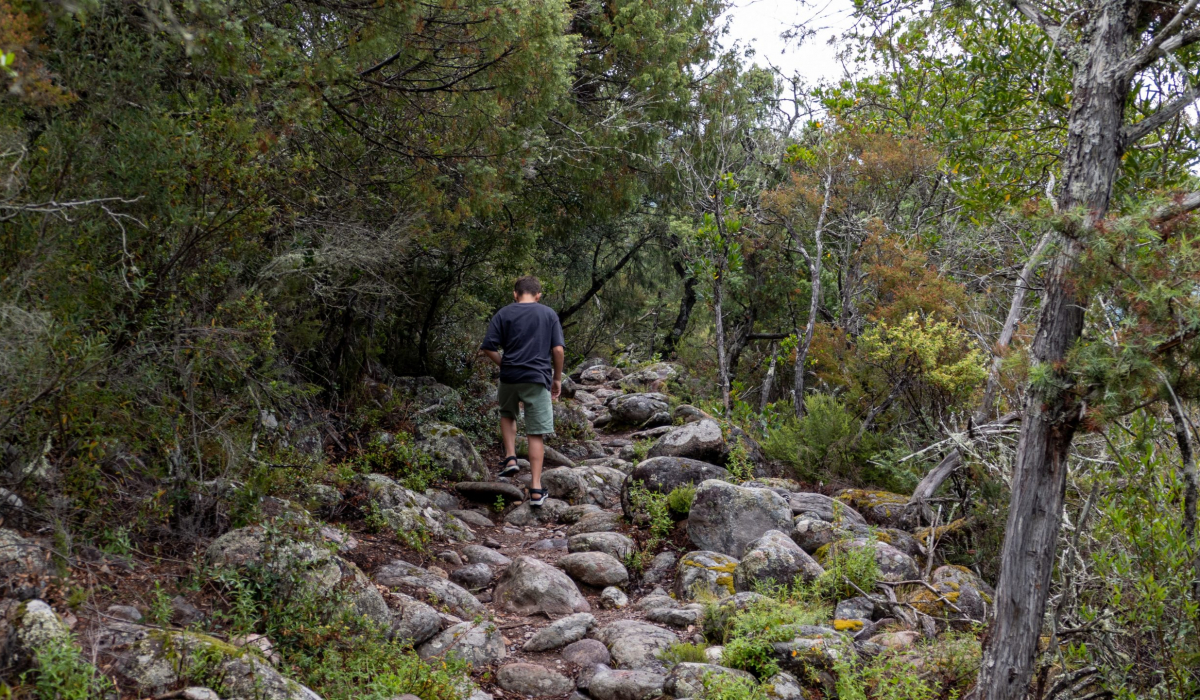 Wandern Kinder Fangotal