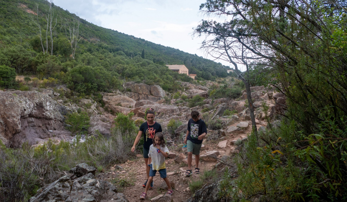Wandern Kinder Korsika