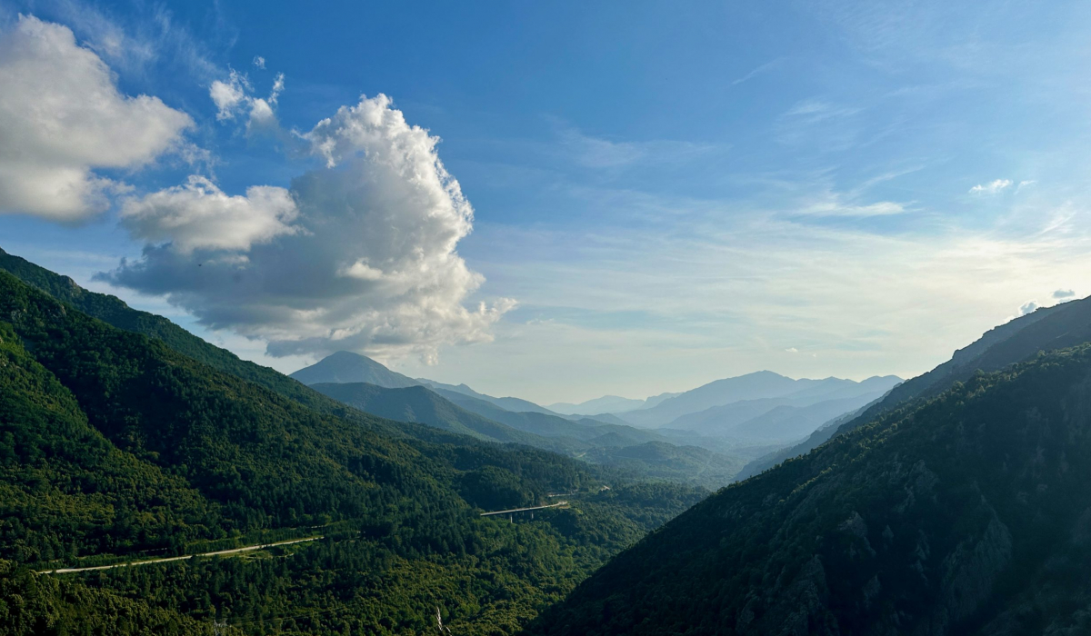 Ausblick Manganello Tal