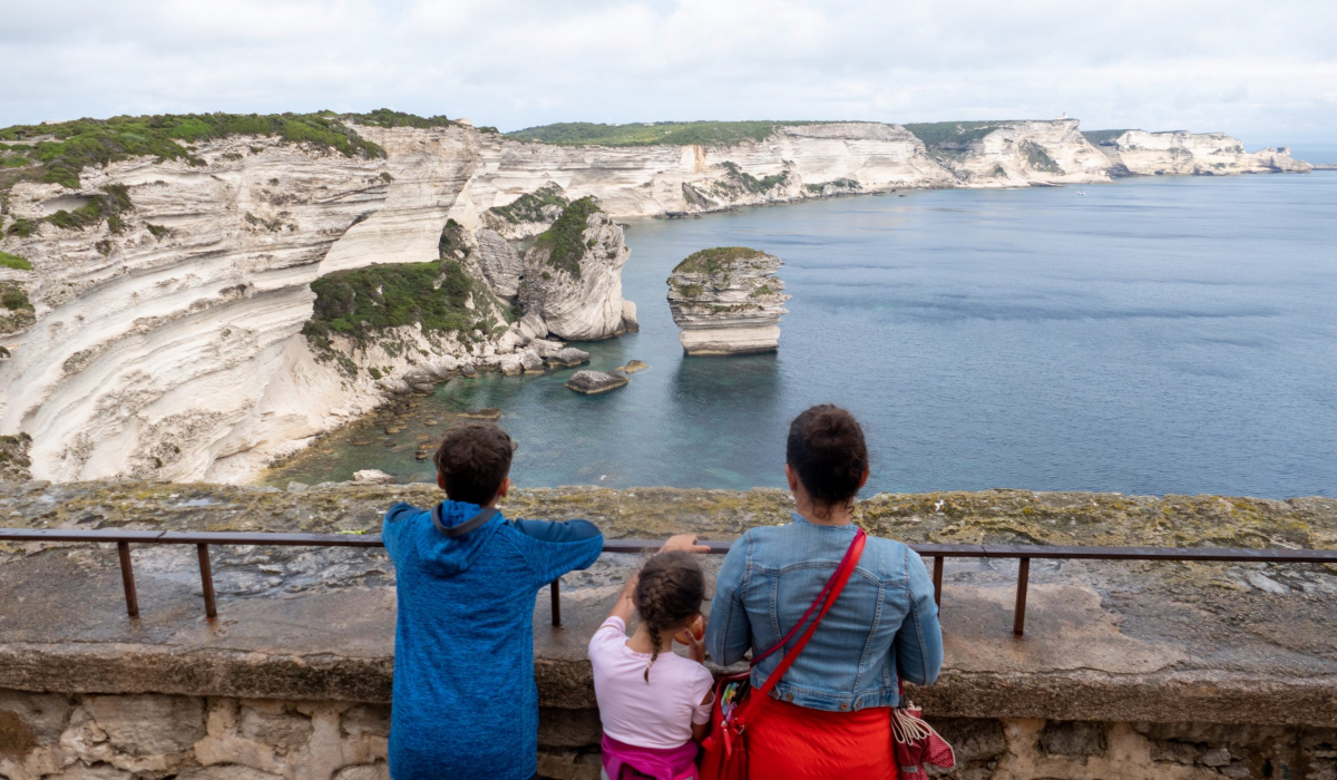 Ausblick Mittelmeer Bonifacio
