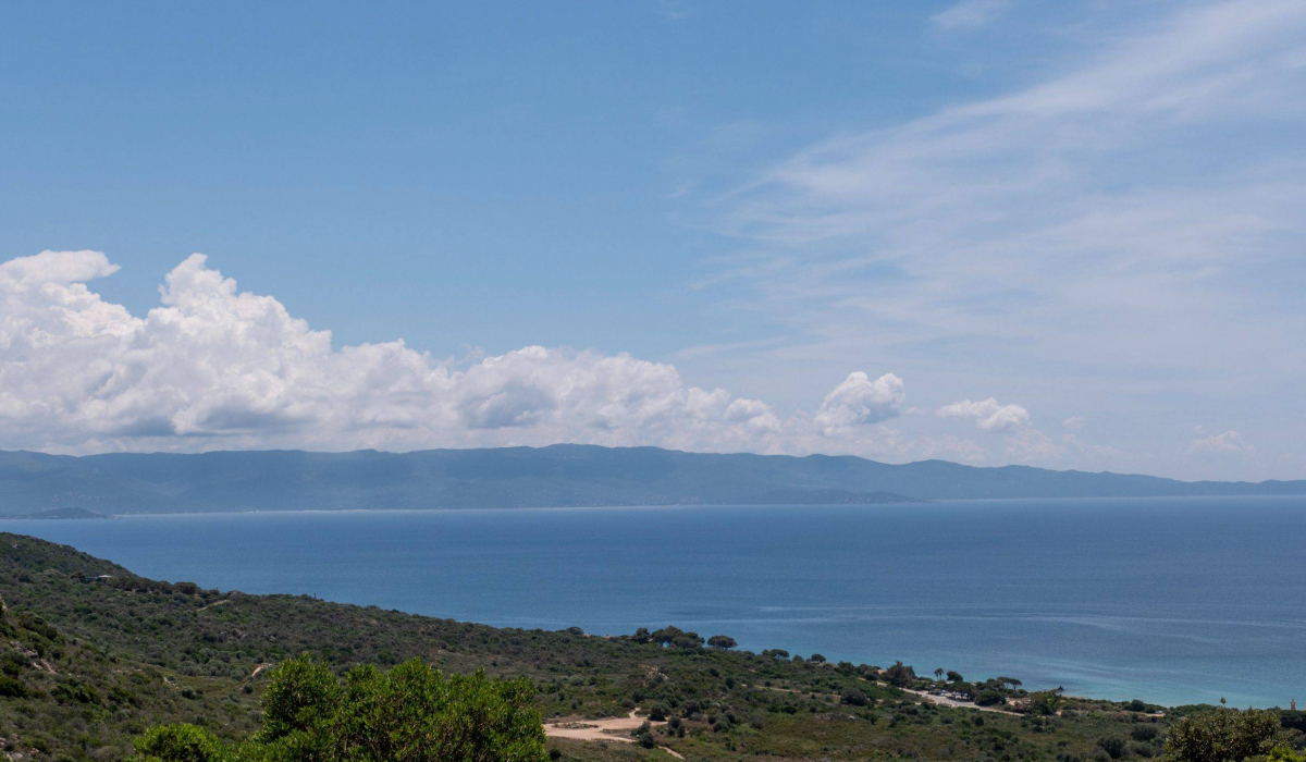 Aussicht Küste Ajaccio