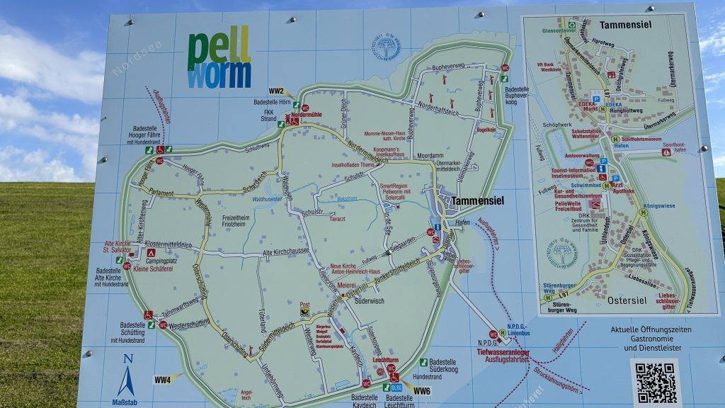 Pellworm Karte