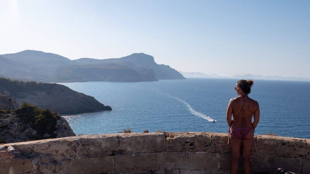 Aussicht Küste Mallorca Torre d'Albarca