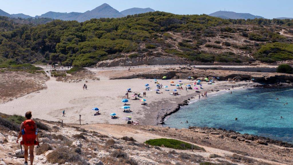 einsame Bucht Cala Mitjana Arta