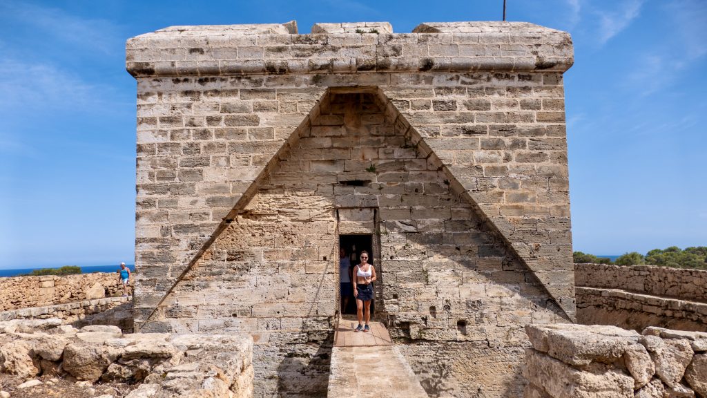 Hängebrücke Castell de la Punta de n'Amer