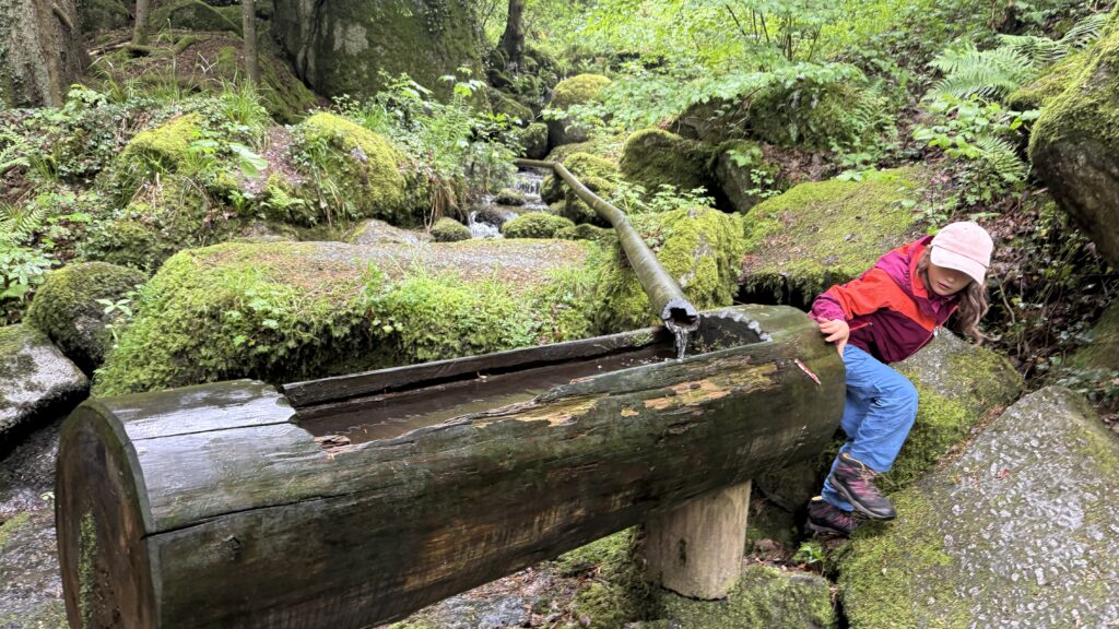 Wasserlauf Gaishäll Wasserfall