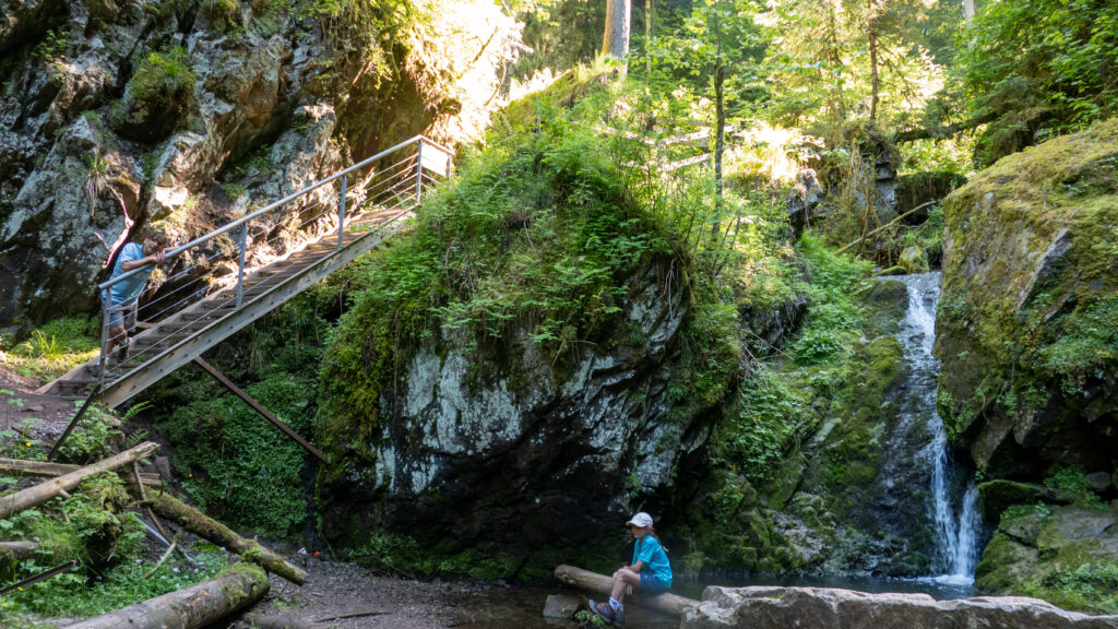 Lotenbachklamm Wasserfall